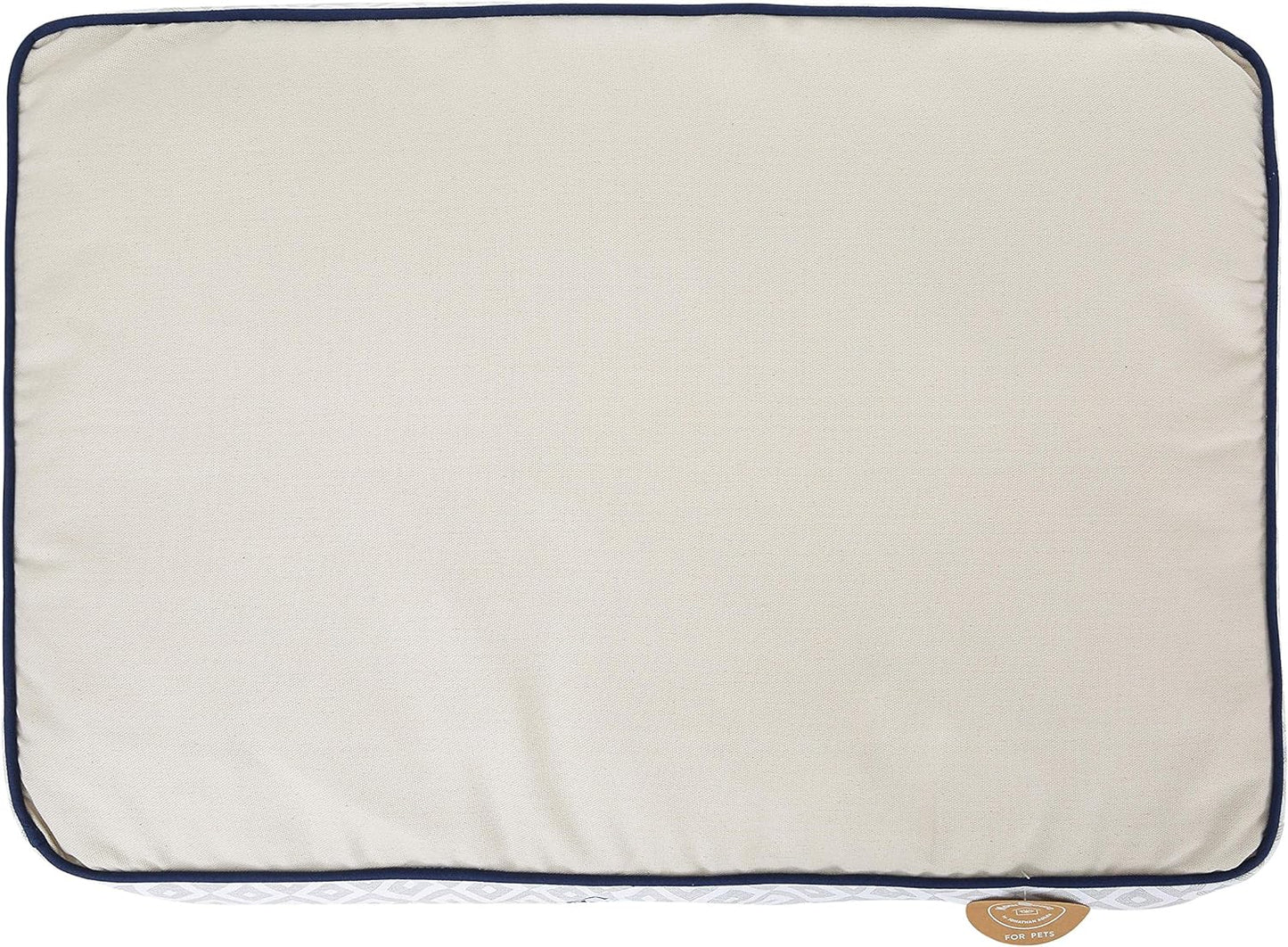 Now House for Pets by Grey Diamond Cushion Dog Bed, Medium Medium Dog Bed Washable Dog Bed for Medium Dogs by Now House by (FF16059)